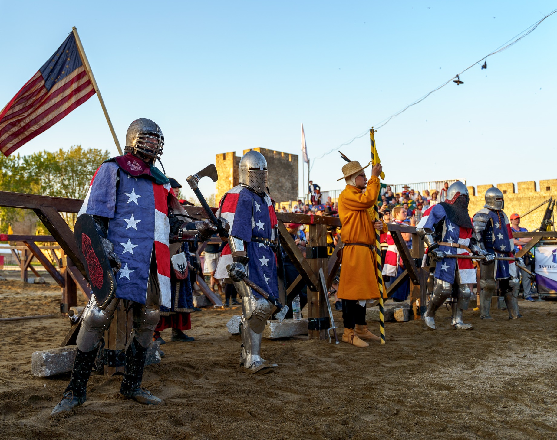 What's buhurt? Medieval combat sport with armor, swords, axes